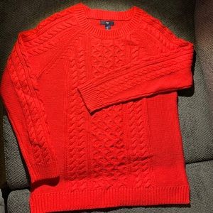 Red Gap sweater, size small.